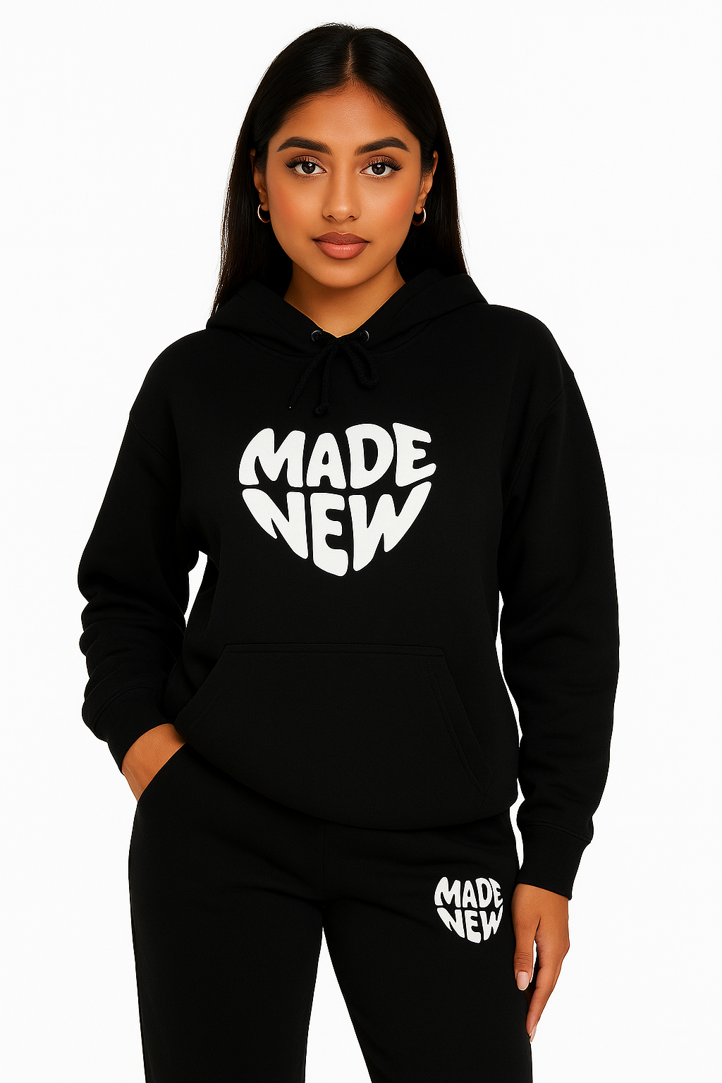 'Made New' Hoodie - Black & White | Season 1