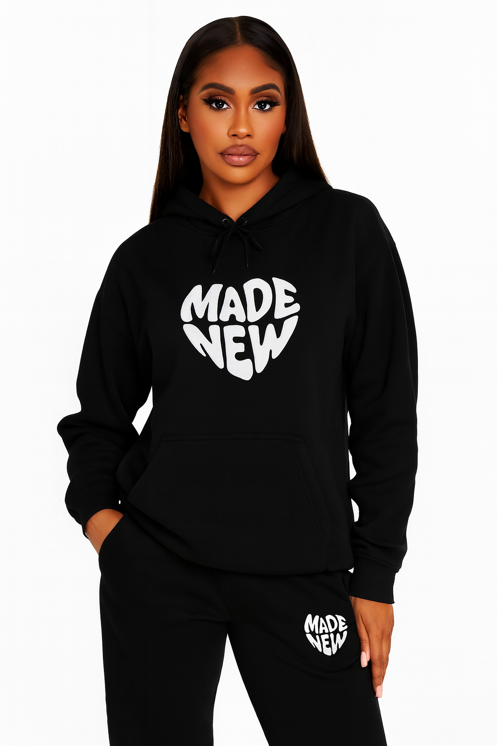 'Made New' Hoodie - Black & White | Season 1