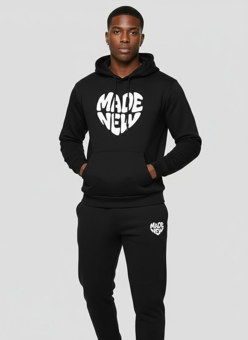 'Made New' Hoodie - Black & White | Season 1