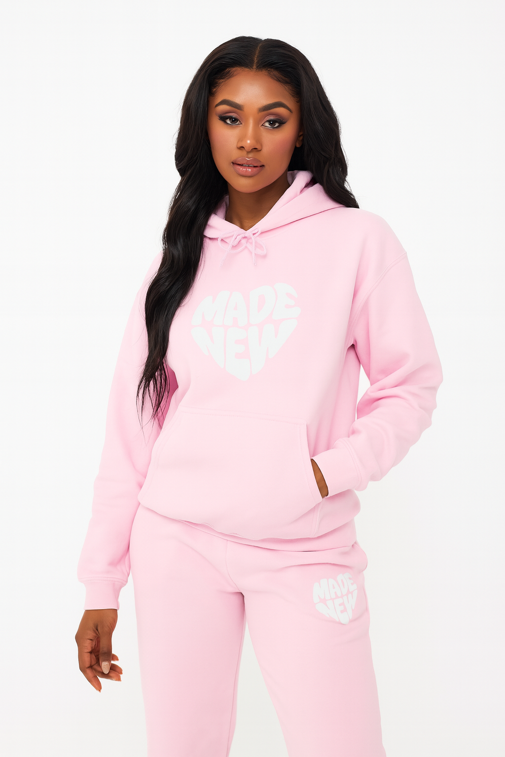 'Made New' Hoodie - Pink Sands | Season 1